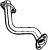  BOSAL part 713-071 (713071) Exhaust Pipe