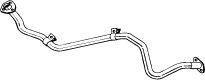  BOSAL part 888-411 (888411) Exhaust Pipe
