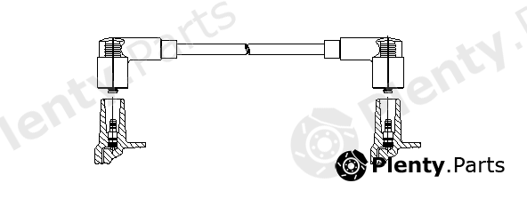  BREMI part 114/55 (11455) Ignition Cable
