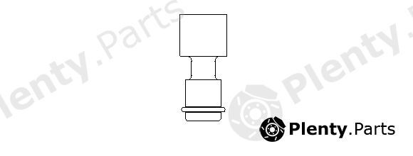  BREMI part 13206/13 (1320613) Connector Sleeve, ignition cable