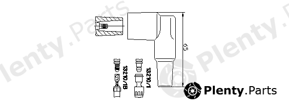  BREMI part 13210/1 (132101) Plug, coil