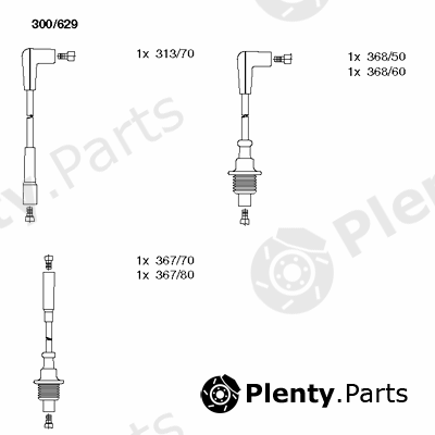  BREMI part 300/629 (300629) Ignition Cable Kit