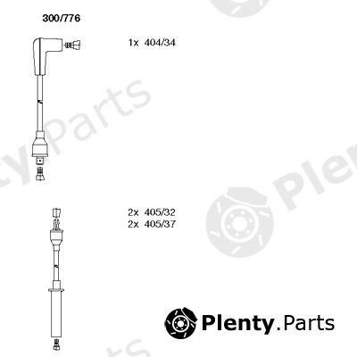  BREMI part 300/776 (300776) Ignition Cable Kit