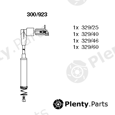  BREMI part 300/923 (300923) Ignition Cable Kit