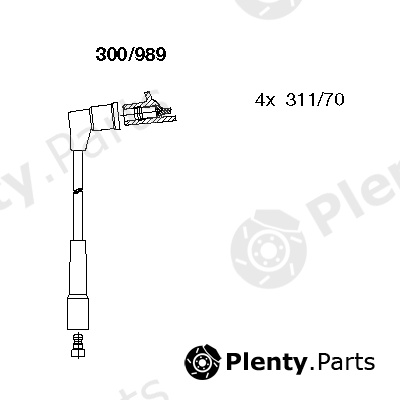  BREMI part 300/989 (300989) Ignition Cable Kit