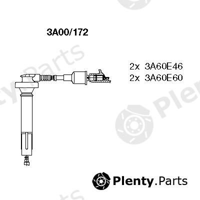  BREMI part 3A00/172 (3A00172) Ignition Cable Kit