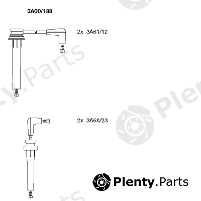  BREMI part 3A00/188 (3A00188) Ignition Cable Kit