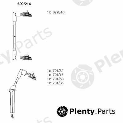  BREMI part 600/214 (600214) Ignition Cable Kit