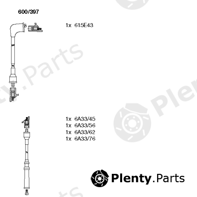  BREMI part 600/397 (600397) Ignition Cable Kit