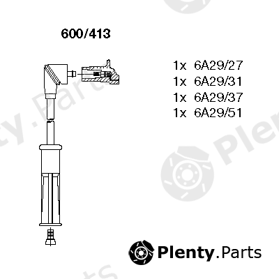  BREMI part 600/413 (600413) Ignition Cable Kit