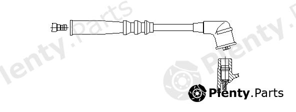  BREMI part 709/40 (70940) Ignition Cable