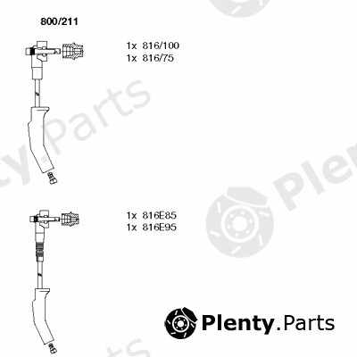  BREMI part 800/211 (800211) Ignition Cable Kit