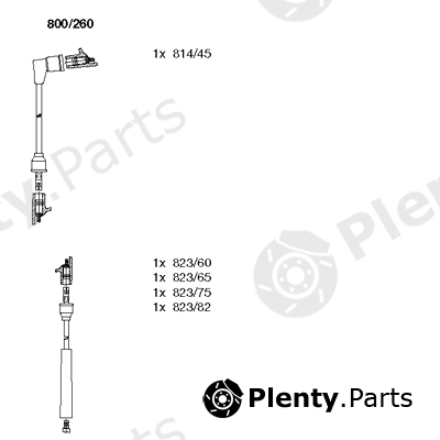  BREMI part 800/260 (800260) Ignition Cable Kit