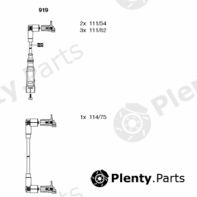 BREMI part 919 Ignition Cable Kit