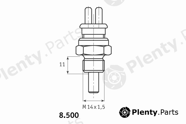  BEHR THERMOT-TRONIK part 8.500.01 (850001) Sensor, coolant temperature