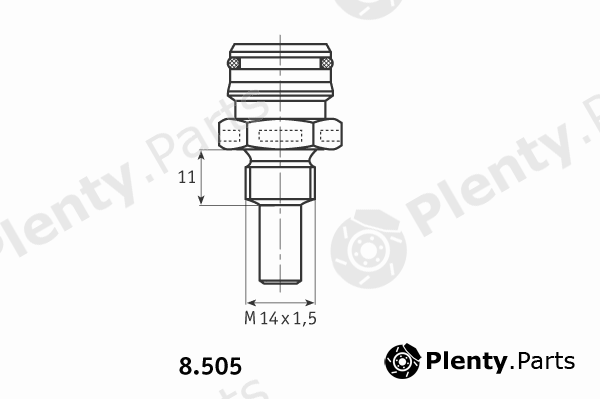  BEHR THERMOT-TRONIK part 8.505.01 (850501) Sensor, coolant temperature
