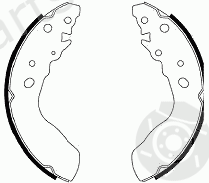  FERODO part FSB580 Brake Shoe Set