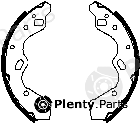  FERODO part FSB611 Brake Shoe Set
