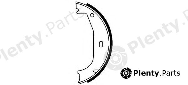  MINTEX part MFR428 Brake Shoe Set, parking brake