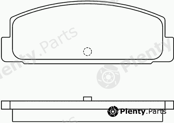  MINTEX part MDB1350 Brake Pad Set, disc brake