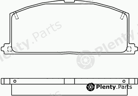  MINTEX part MDB1251 Brake Pad Set, disc brake