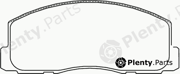  MINTEX part MDB1237 Brake Pad Set, disc brake