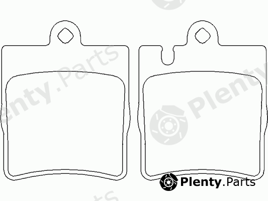  MINTEX part MDB1991 Brake Pad Set, disc brake