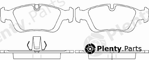 MINTEX part MDB1901 Brake Pad Set, disc brake