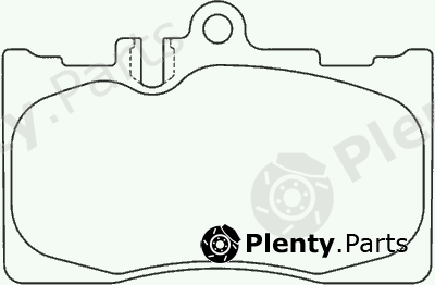  MINTEX part MDB2135 Brake Pad Set, disc brake