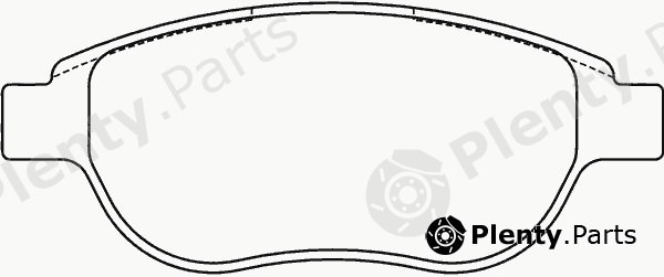  MINTEX part MDB2186 Brake Pad Set, disc brake