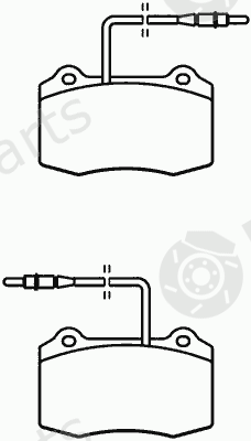  MINTEX part MDB1882 Brake Pad Set, disc brake
