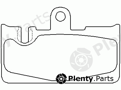  MINTEX part MDB2136 Brake Pad Set, disc brake