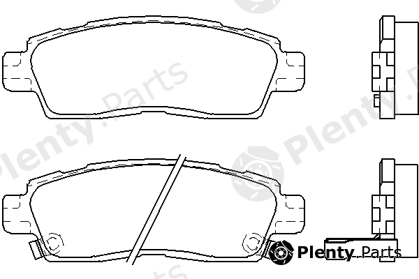  MINTEX part MDB2219 Brake Pad Set, disc brake