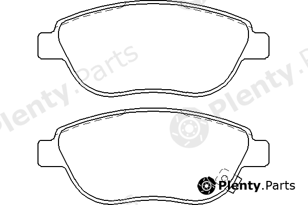  MINTEX part MDB2895 Brake Pad Set, disc brake