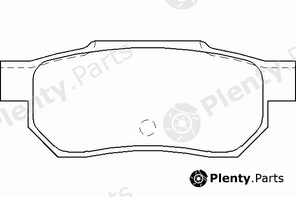  MINTEX part MDB1360 Brake Pad Set, disc brake