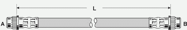  PEX part 22.055 (22055) Brake Hose