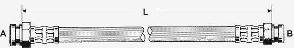  PEX part 22.110 (22110) Brake Hose