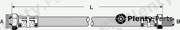  PEX part 32.973 (32973) Brake Hose