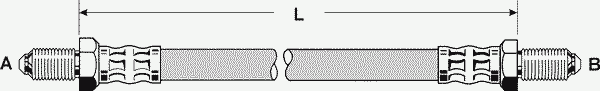  PEX part 42.908 (42908) Brake Hose