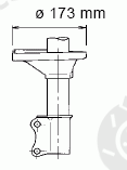  KYB part 322031 Shock Absorber