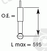 KYB part 353017 Shock Absorber