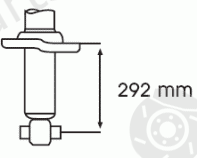  KYB part 341246 Shock Absorber