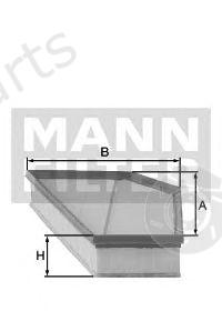  MANN-FILTER part C29150 Air Filter