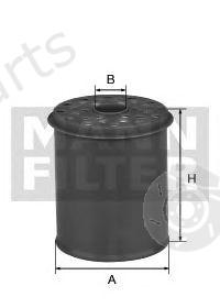  MANN-FILTER part P738x (P738X) Fuel filter