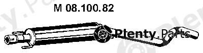  EBERSPÄCHER part 08.100.82 (0810082) Middle Silencer