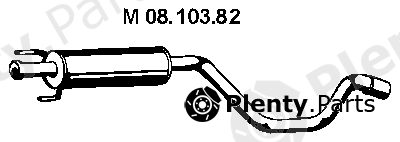  EBERSPÄCHER part 08.103.82 (0810382) Middle Silencer