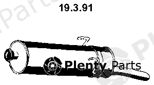  EBERSPÄCHER part 19.3.91 (19391) End Silencer