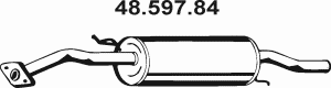  EBERSPÄCHER part 48.597.84 (4859784) End Silencer