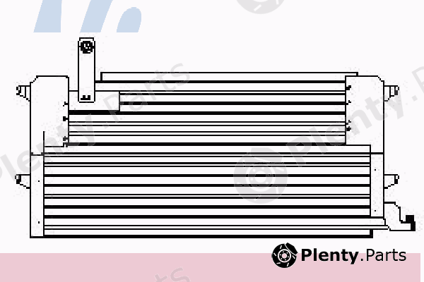  NISSENS part 94179 Condenser, air conditioning