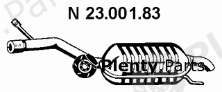  EBERSPÄCHER part 23.001.83 (2300183) End Silencer